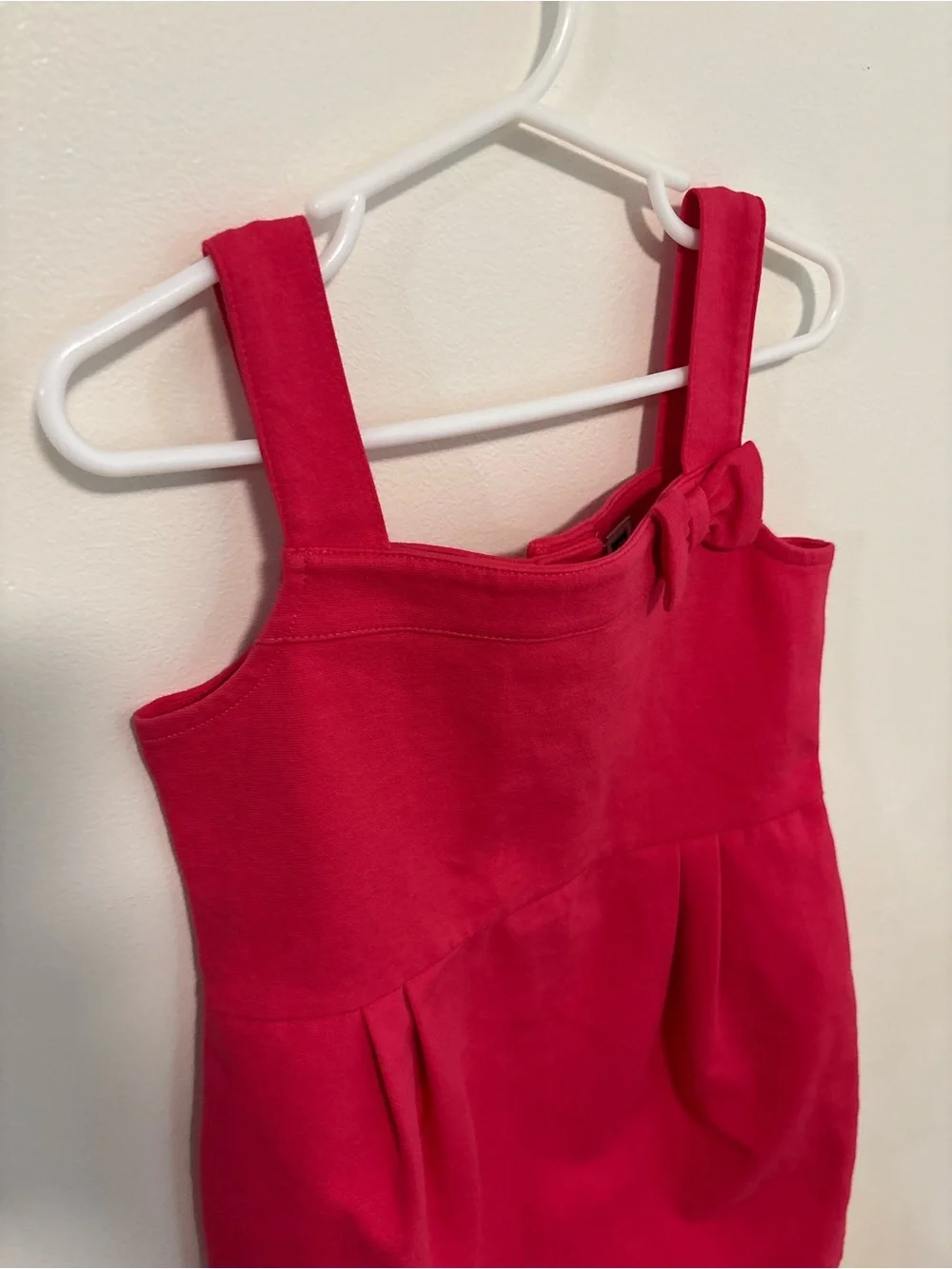 Janie and Jack size 5 Pink Sleeveless Bow Dress